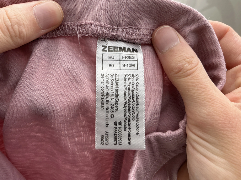 Zeeman Legging 80 cm extra 2