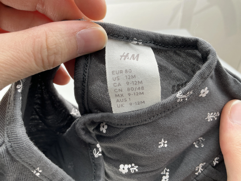 H&M Suknelė 80 cm extra 1