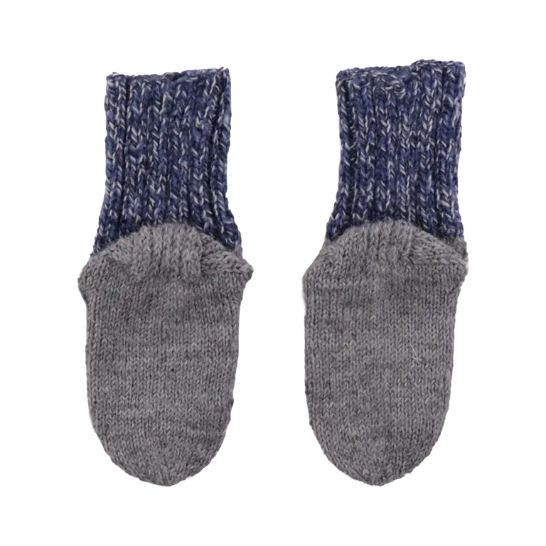 Käsin tehty Villasukat 92 - 104 cm back preview