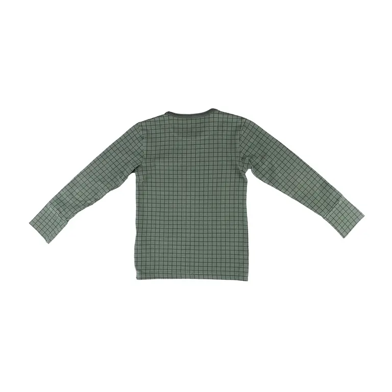 Blaa Pitkähihainen t-paita 98 - 104 cm back preview