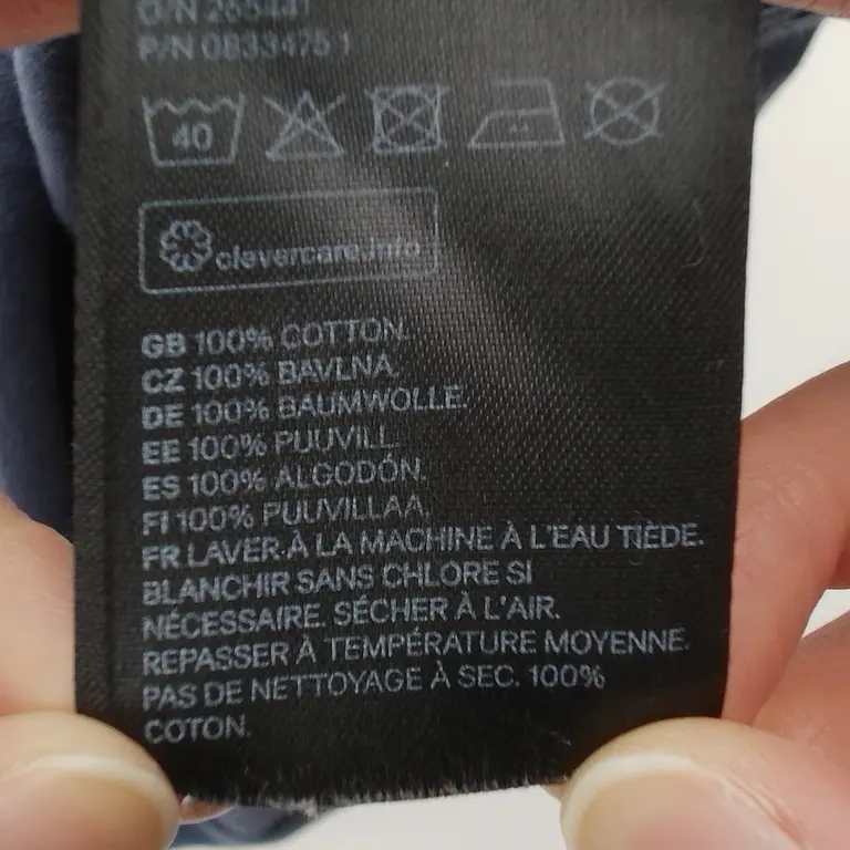 H&M Marškinėliai 74 cm close up preview