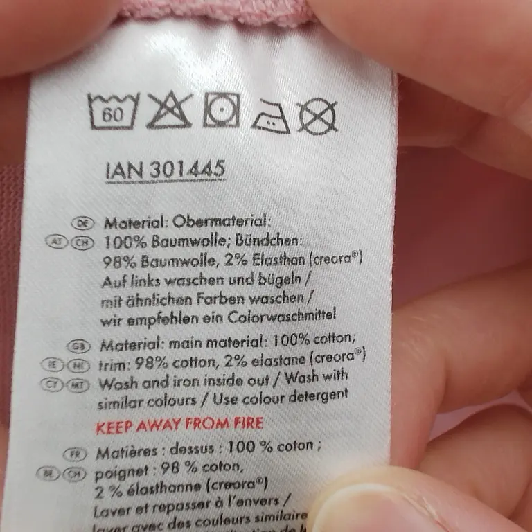 Lupilu Kelnės 74 - 80 cm close up preview