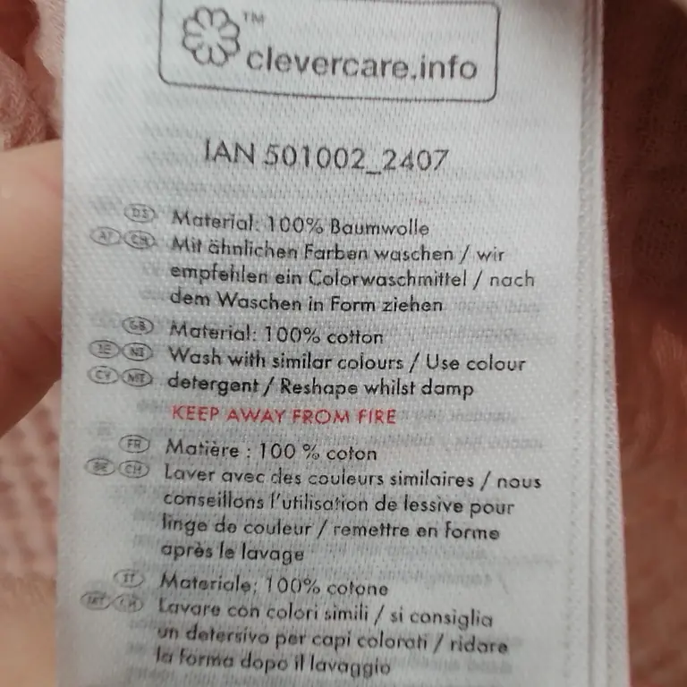 Lupilu Marškinėliai ilgomis rankovėmis 62 - 68 cm close up preview