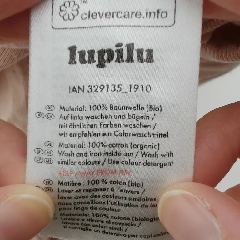 Lupilu Džemperis su gobtuvu 62 - 68 cm close up preview