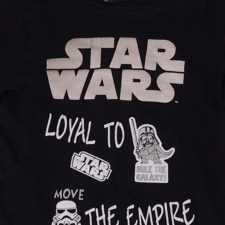 Star Wars Pitkähihainen t-paita 116 cm close up preview