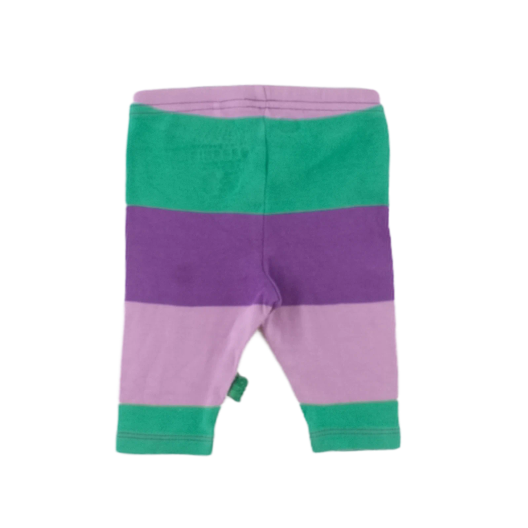 Green cotton Legging 56 cm back preview