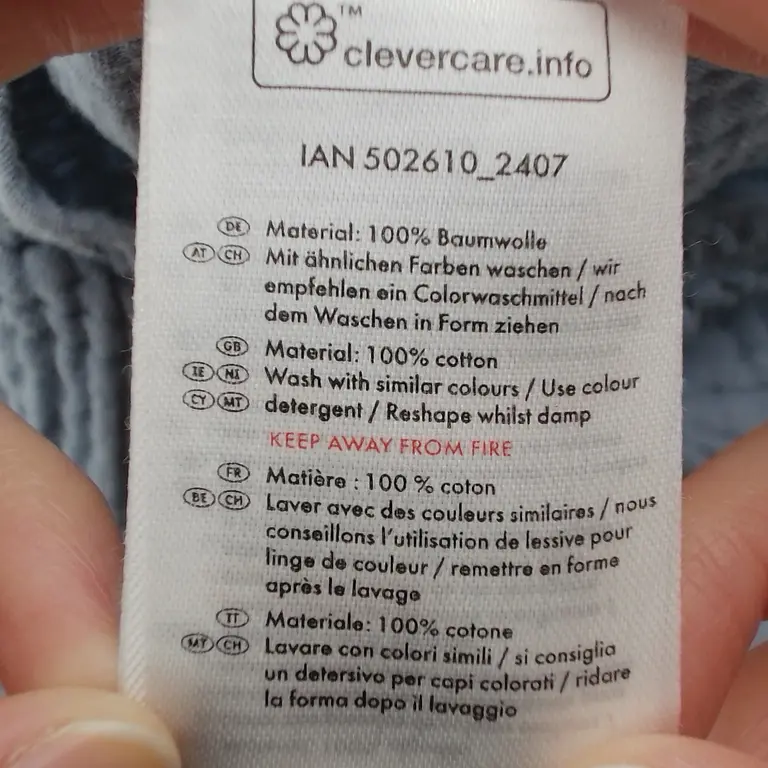 Lupilu Glaudinukė 86 - 92 cm close up preview