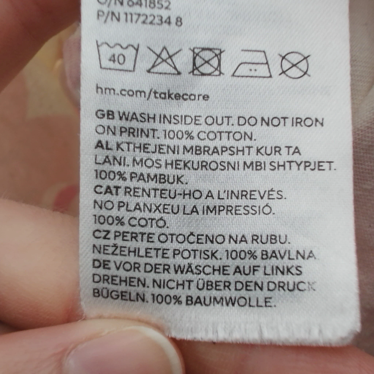 H&M Long-Sleeved T-Shirt 98 - 104 cm extra 1