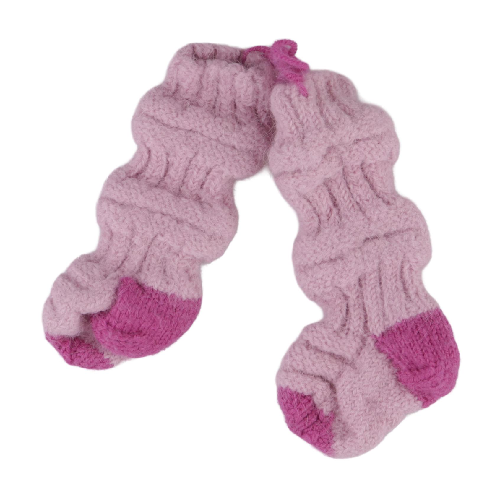 Käsin tehty Warm sock 62 - 68 cm