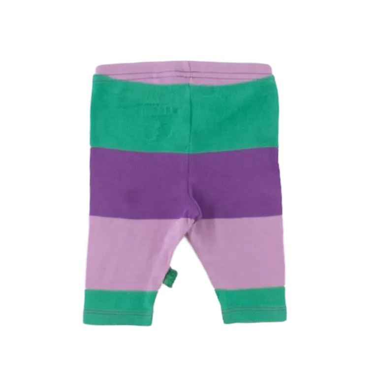 Green cotton Leggings 56 cm back preview