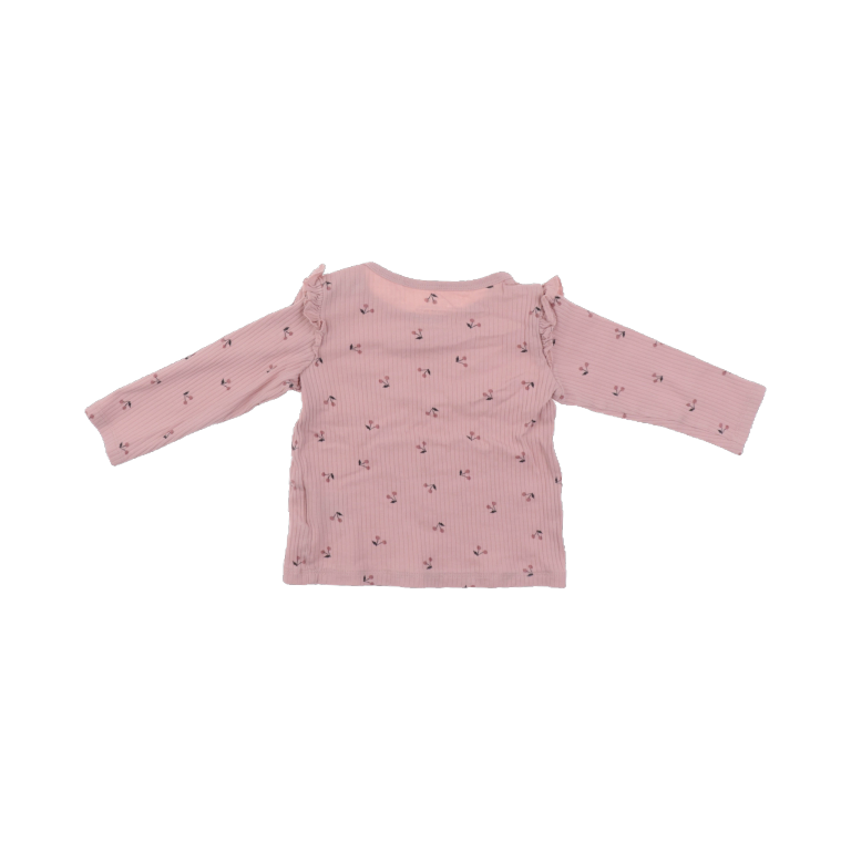 H&M Pikkade varrukatega T-särk 80 cm back preview