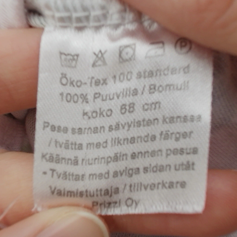 Prizzi Oy Bodi 68 cm extra 1