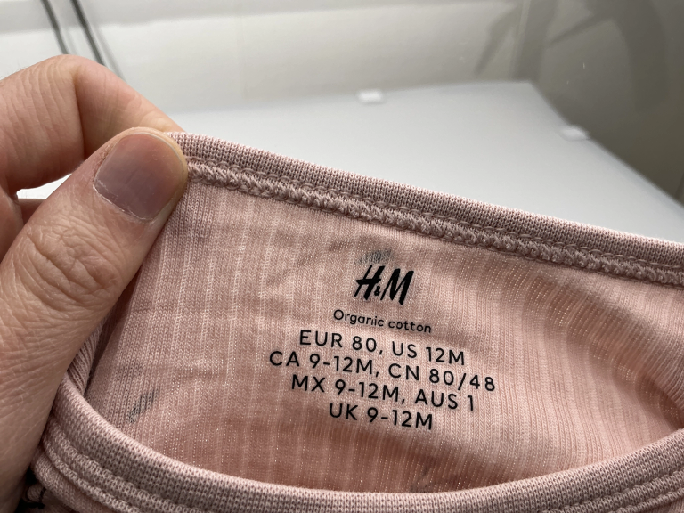 H&M Pikkade varrukatega T-särk 80 cm extra 1