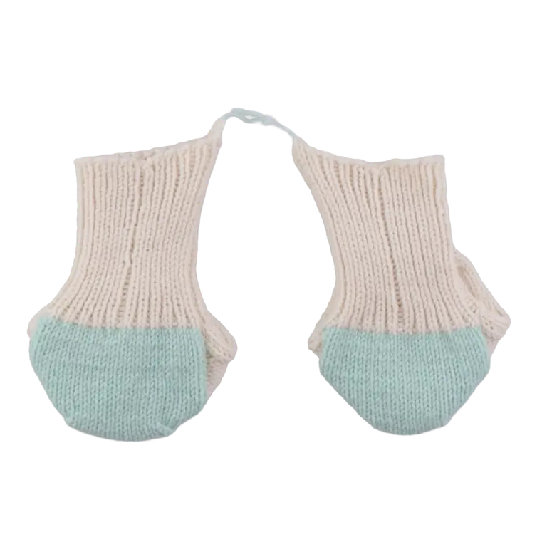 Käsin tehty Villasukat 74 - 86 cm back preview