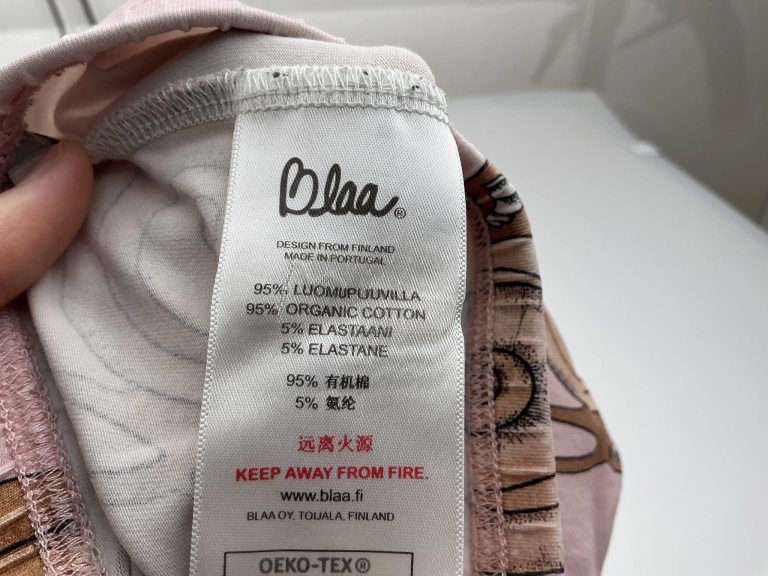 Blaa Leggings 74 - 80 cm extra 1