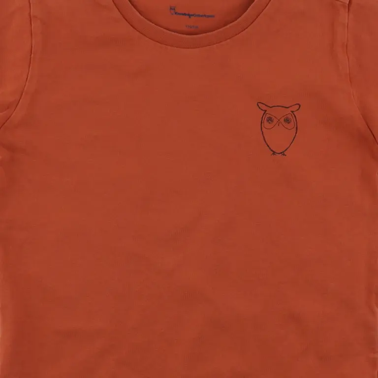 Knowledge Cotton Apparel Long-Sleeved T-Shirt 110 - 116 cm close up preview