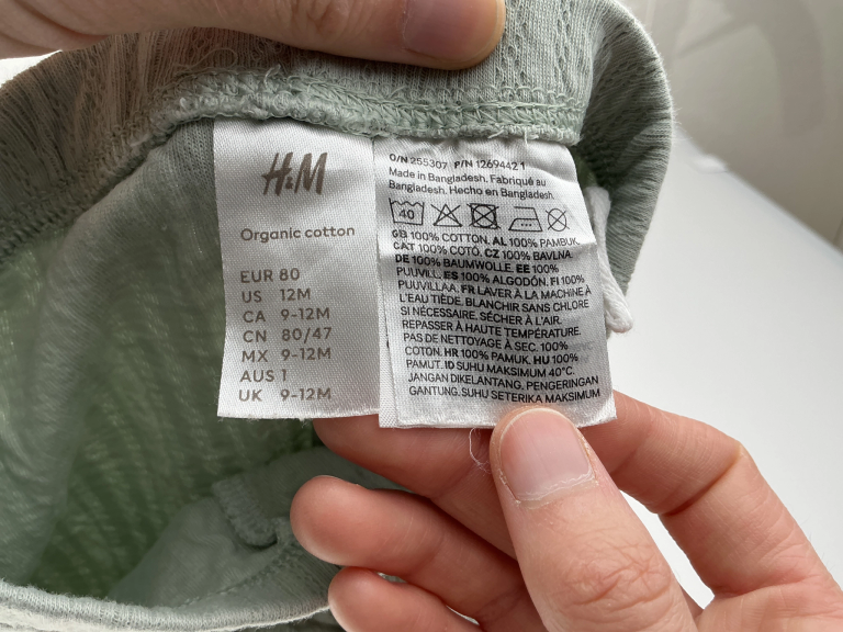 H&M Legging 80 cm extra 1