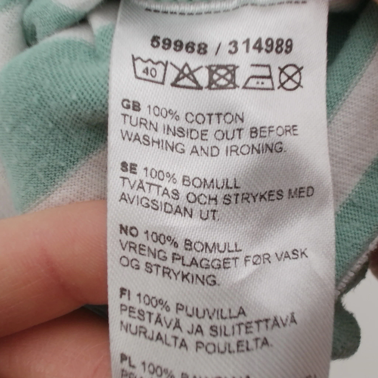 Kappahl T-krekls ar garām piedurknēm 122 - 128 cm extra 1