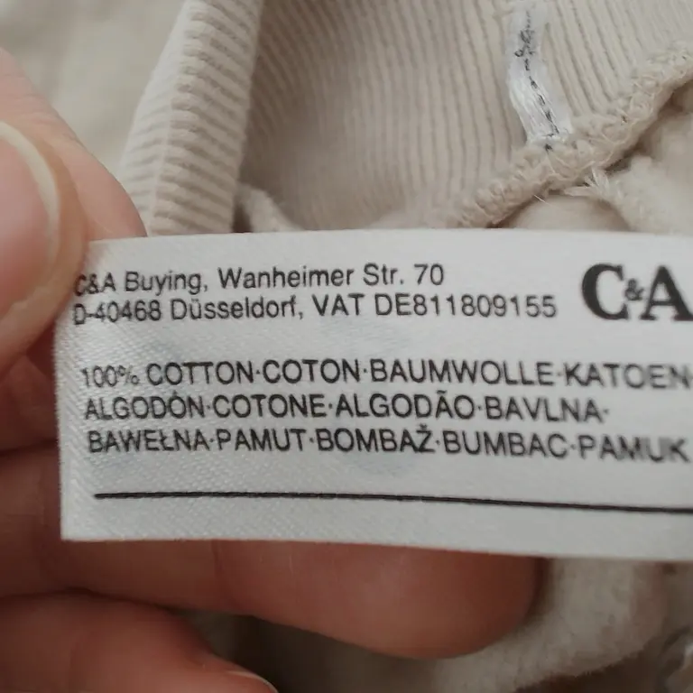 C&A Kelnės 80 cm close up preview