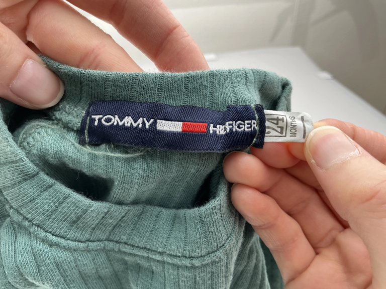 Tommy Hilfiger Collegepaita 92 cm extra 1