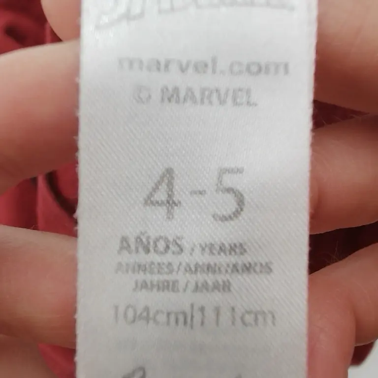 Marvel Marškinėliai ilgomis rankovėmis 104 cm close up preview