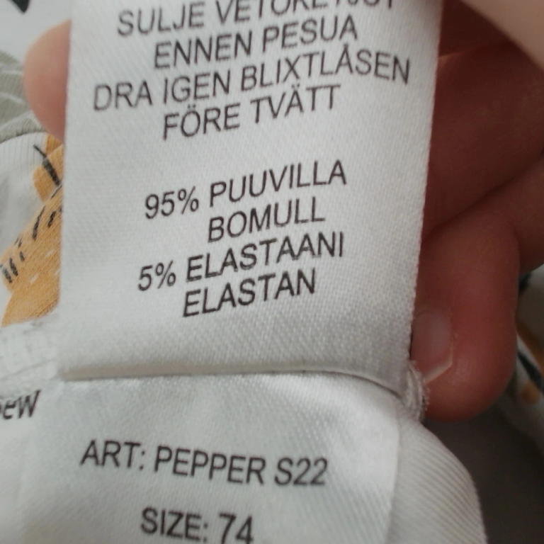 Peuhu Overall 74 cm extra 1