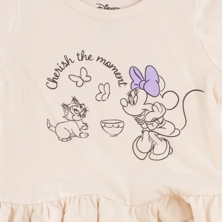 Fox & Bunny Pitkähihainen t-paita 74 cm close up preview