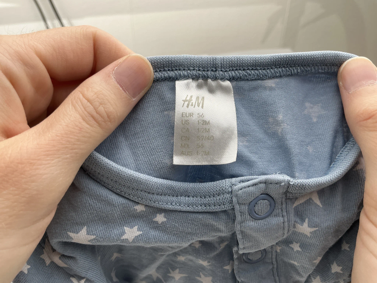 H&M Glaudinukė 56 cm extra 2