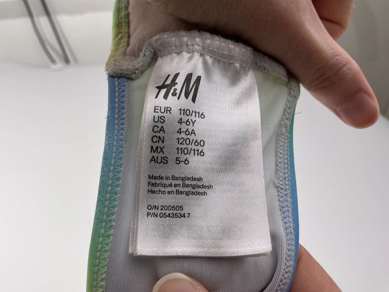 H&M Uimapuvut 110 - 116 cm extra 2