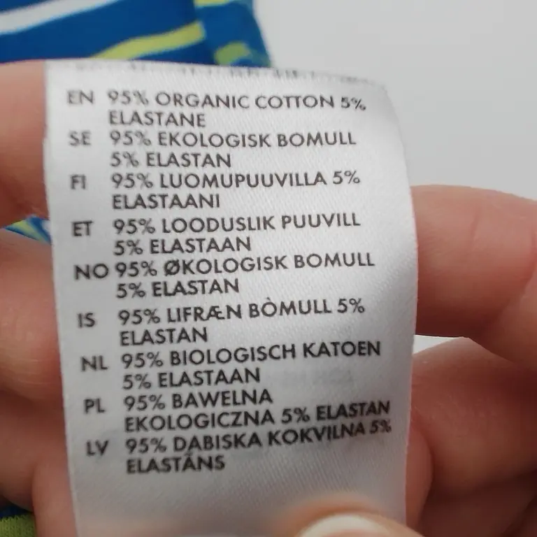 Polarn O. Pyret Marškinėliai 122 cm close up preview