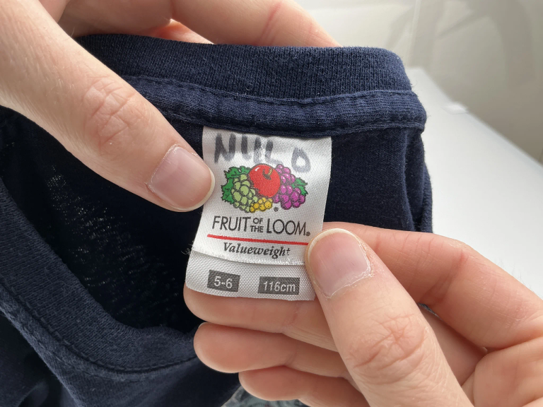 Fruit of the Loom Marškinėliai 116 cm extra 1