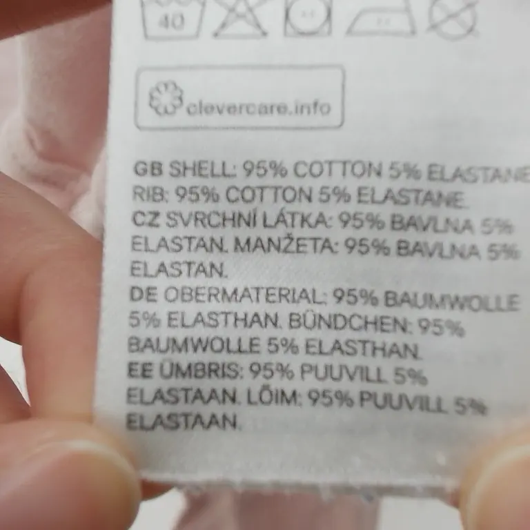 H&M Glaudinukė 62 cm close up preview