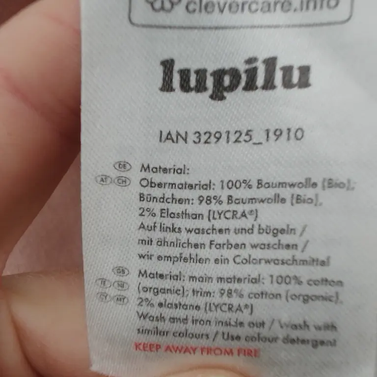 Lupilu Kelnės 86 - 92 cm close up preview