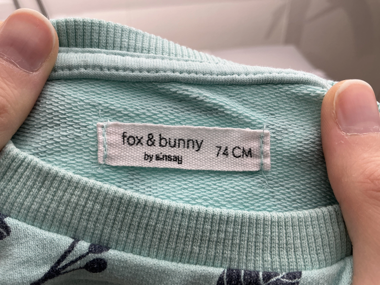 Fox & Bunny Pullover 74 cm extra 3