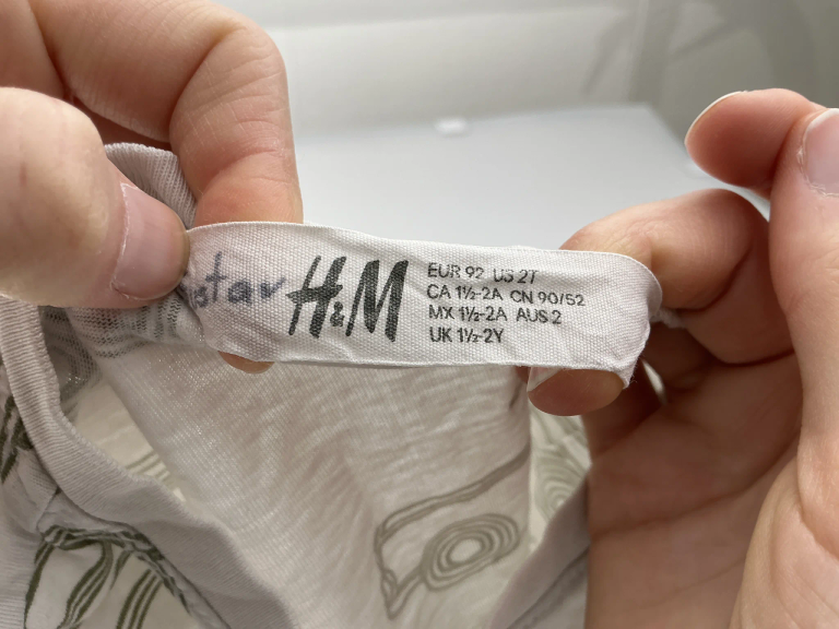 H&M Marškinėliai 92 cm extra 2
