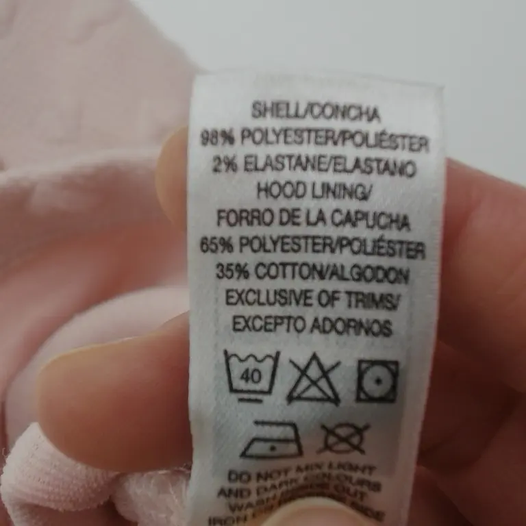 Dunnes Stores Džemperis su gobtuvu 50 - 62 cm close up preview