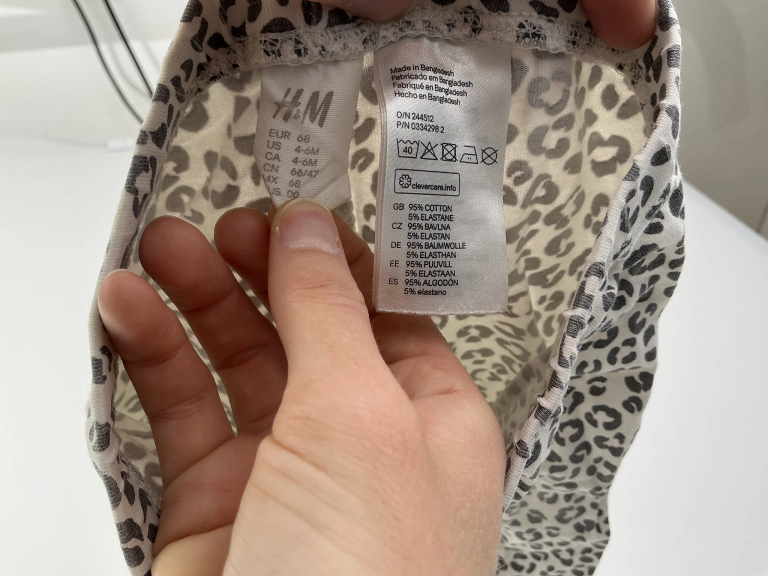 H&M Legging 68 cm extra 1