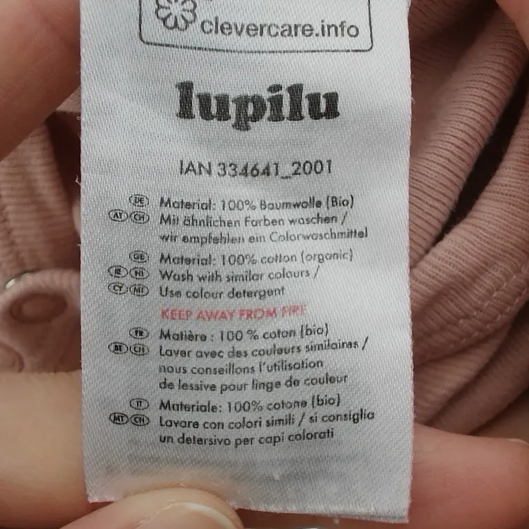 Lupilu Glaudinukė 74 - 80 cm close up preview