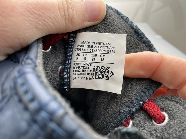 Converse Shoe EU 24 extra 2