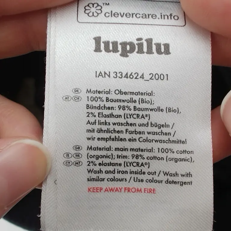 Lupilu Kelnės 62 - 68 cm close up preview