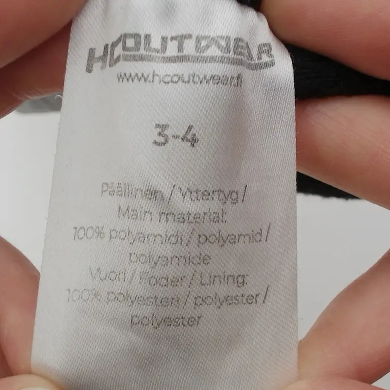 HCoutwear Kumštinės pirštinės 98 - 110 cm close up preview