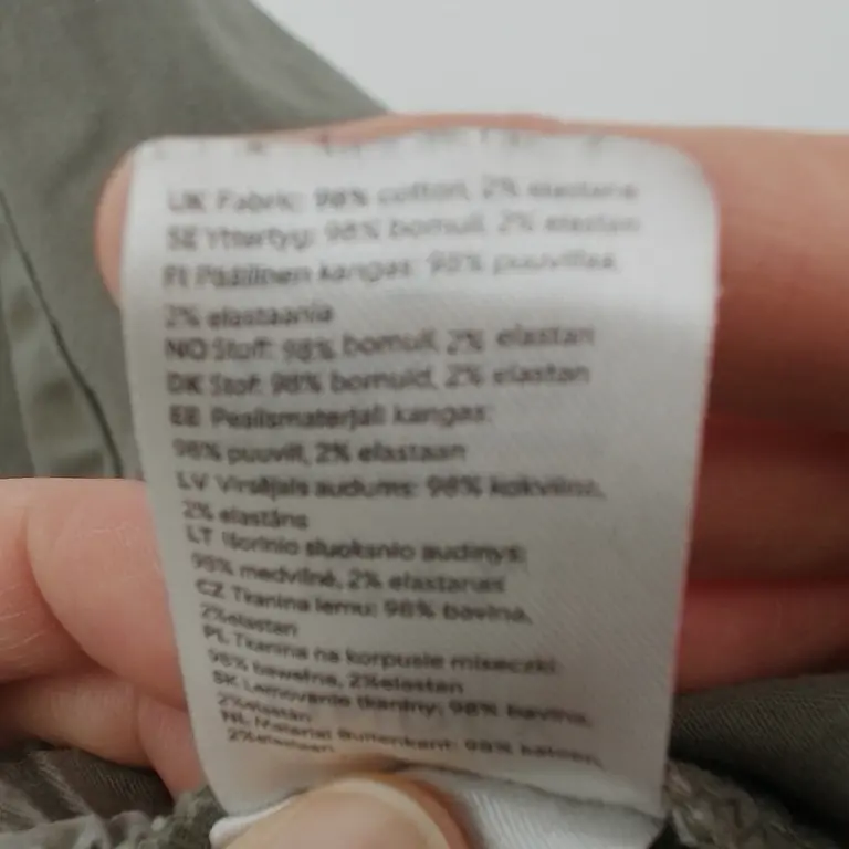 Lindex Kelnės 104 cm close up preview