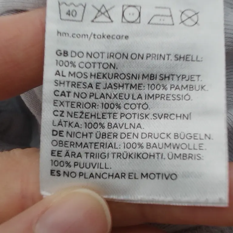 H&M Glaudinukė 92 cm close up preview