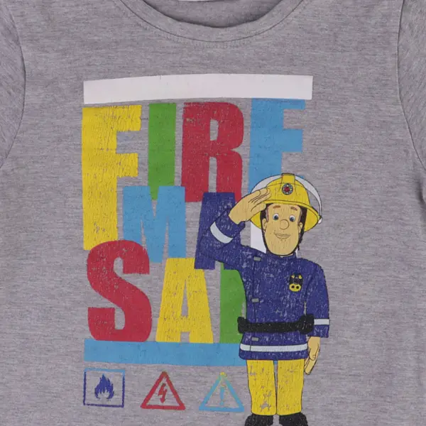 Fireman Sam Pitkähihainen t-paita 110 cm close up preview
