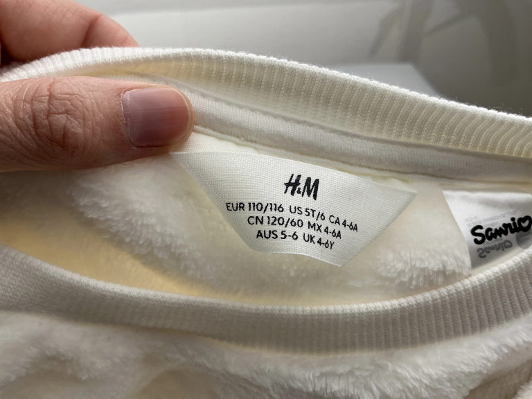 H&M Collegepaita 110 - 116 cm extra 1