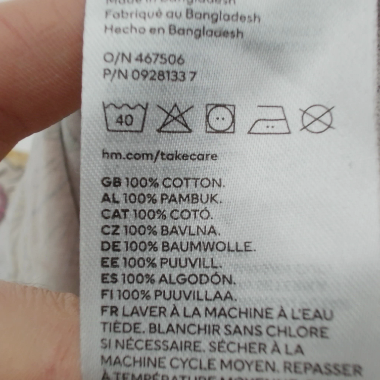 H&M Klänning 74 cm extra 1