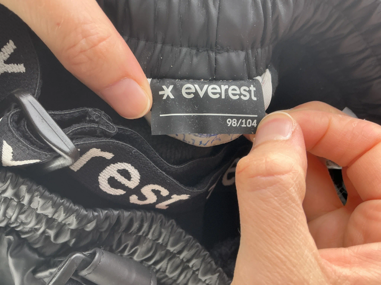 Everest Žygio kelnės 98 - 104 cm extra 1