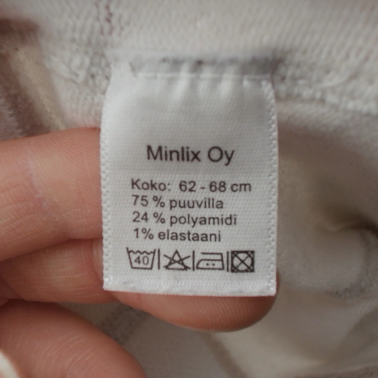 Minlix Oy Sukkpüksid 62 - 68 cm extra 1