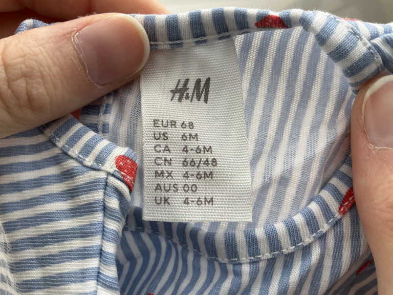 H&M Suknelė 68 cm extra 2