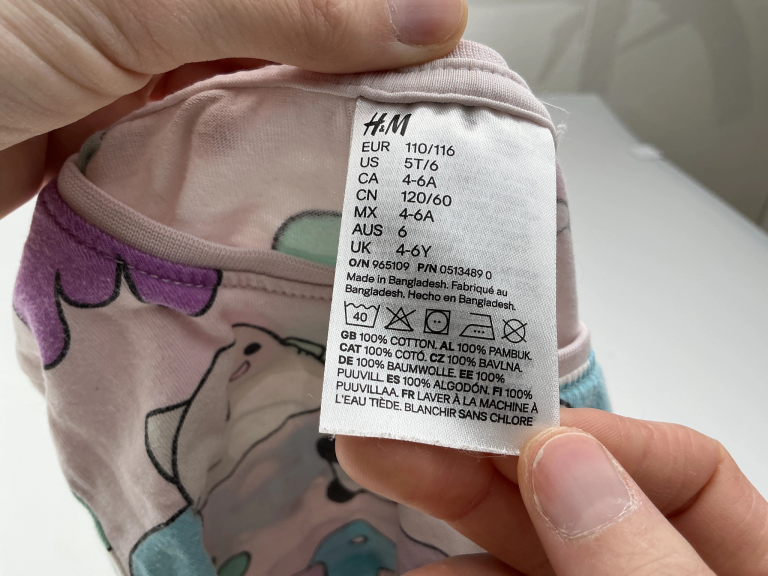 H&M Pitkähihainen t-paita 110 - 116 cm extra 1